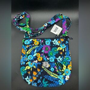 NWT Vera Bradley Saddle Hipster Midnight Blues